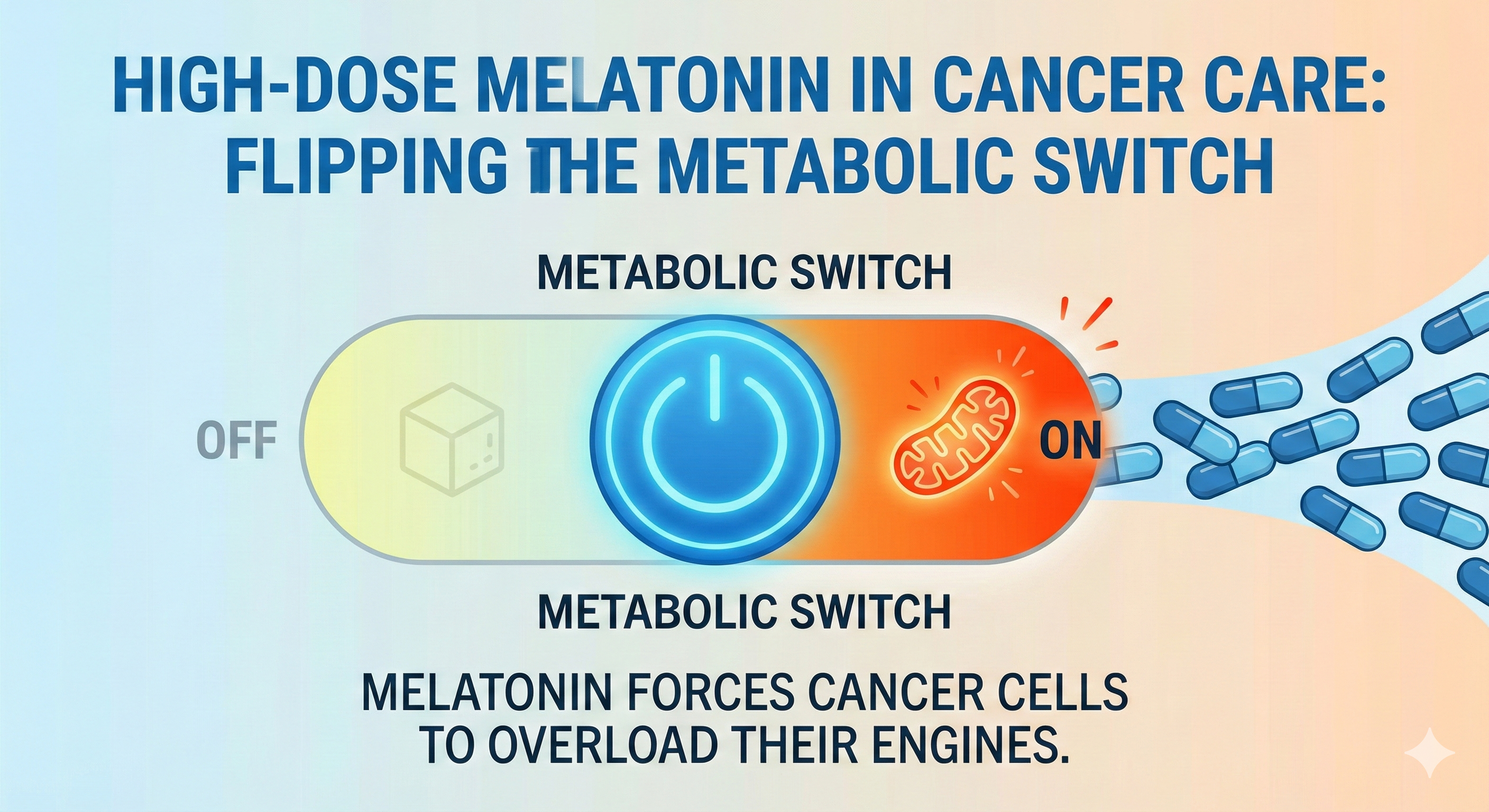 High-Dose Melatonin in Cancer Care: Flipping the Metabolic Switch