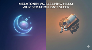 Melatonin vs. Sleeping Pills: Why Sedation Isn't Sleep